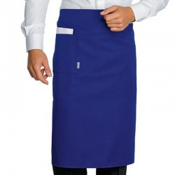 Apron bar dakar Polyester Electric blue ISACCO 085006