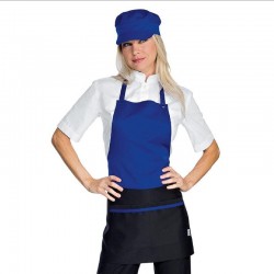 Apron bar brooklyn Black/Electric blue ISACCO 087606