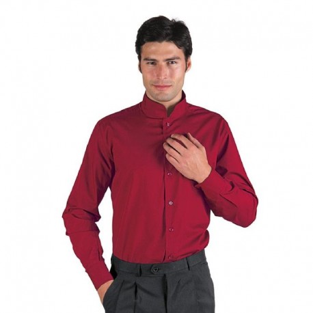 CAMICIA DUBLINO UNISEX VERMIGLIO