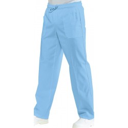 Trousers Cotton Light Blue ISACCO 044042