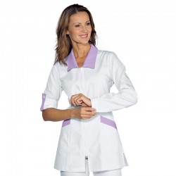 CASACCA TORTOLA BIANCO/LILLA