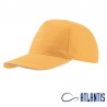 CAPPELLINO GIALLO  CON PROFILO BIANCO