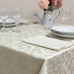 Ivory Cream Tablecloths