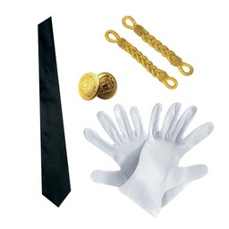 Hotel concierge tie and accessories