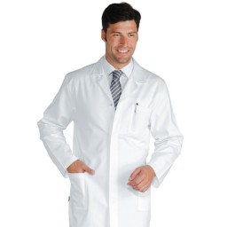 White work coats for men